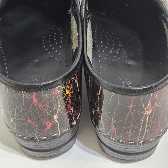 Sanita Clogs Womens 41/10.5-11 Professional Splatter Comfort Slip On Shoe - Picture 3 of 10